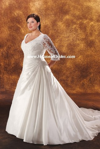 wedding dresses with sleeves and. puffy wedding dresses. ruffles