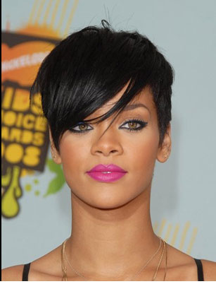 makeup like rihanna. I love Rihanna.
