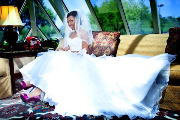 Chika Fagoyinbo & Ikenna Nwakanma White Wedding Bella Naija004