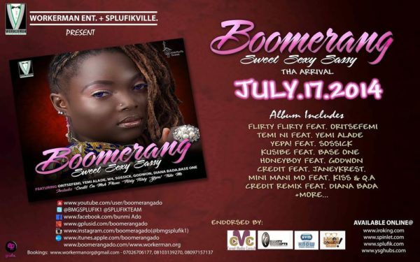 Boomerang Album Launch - BellaNaija - July - 2014