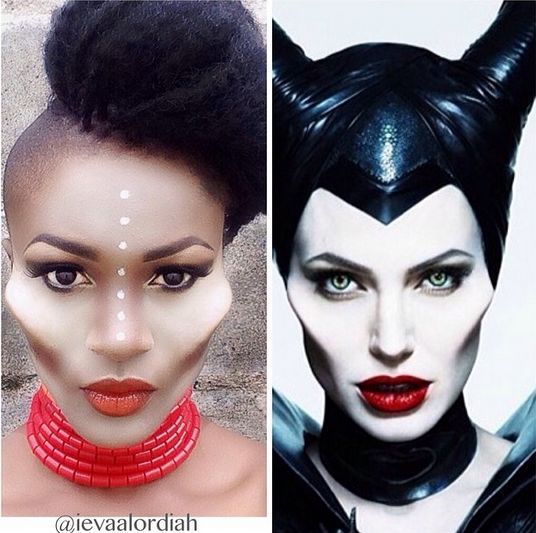 Eva Alordiah recreates Maleficent Look - Bellanaija - July2014