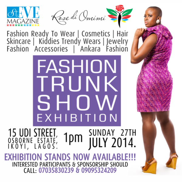 Fashion Trunk Show - Events This Weekend - July 2014 - BellaNaija.com 01