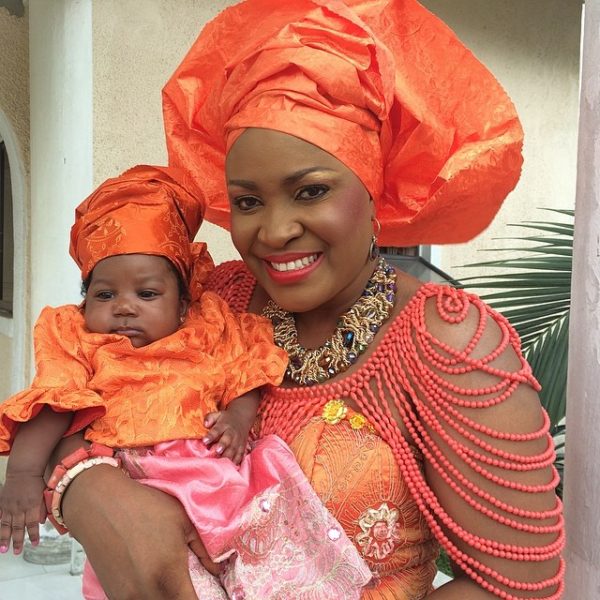 Muma Gee & Prince Eke Share Photos with their Twins - July 2014 - BellaNaija.com 01 (1)