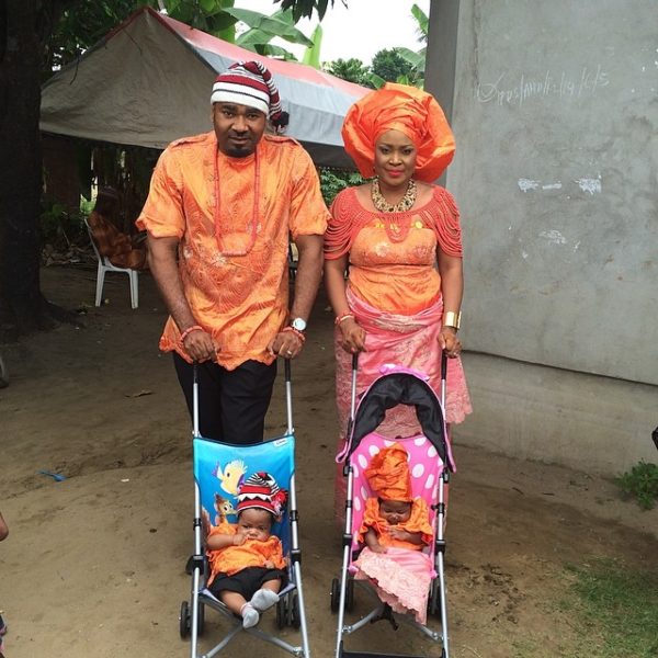 Muma Gee & Prince Eke Share Photos with their Twins - July 2014 - BellaNaija.com 01 (6)