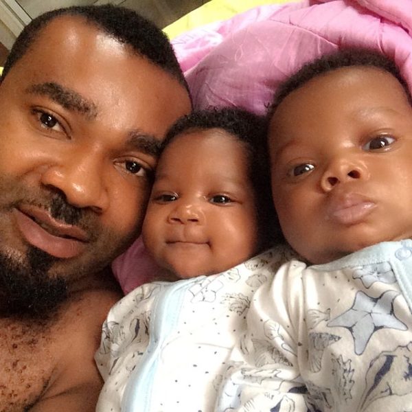 Muma Gee & Prince Eke Share Photos with their Twins - July 2014 - BellaNaija.com 01 (8)