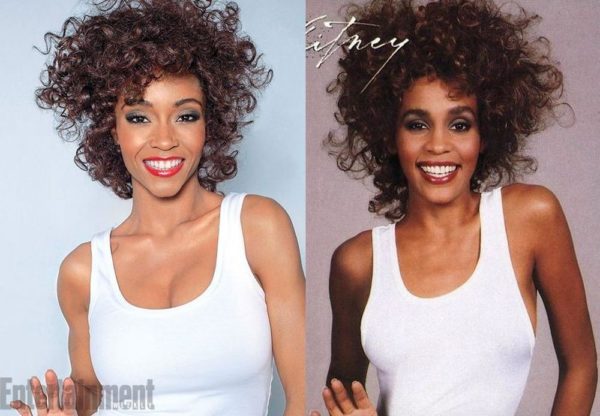 Yaya DaCosta as Whitney Houston - July 2014 - BellaNaija.com