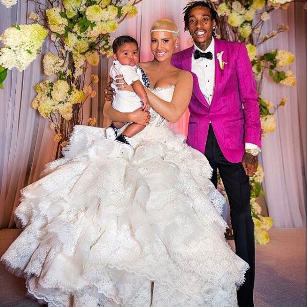 Photo of Amber Rose & Wiz Khalifa - August 2014 - 