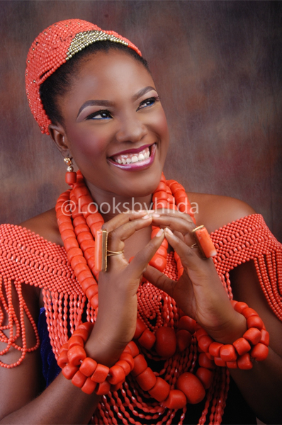 Looks by Hilda | Benin Edo Bridal Makeup | BellaNaija 020