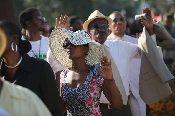 Funeral Held For Teen Shot To Death By Police In Ferguson, MO