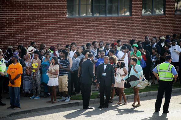 Funeral Held For Teen Shot To Death By Police In Ferguson, MO