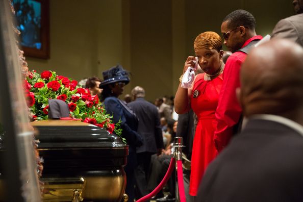 Funeral Held For Teen Shot To Death By Police In Ferguson, MO