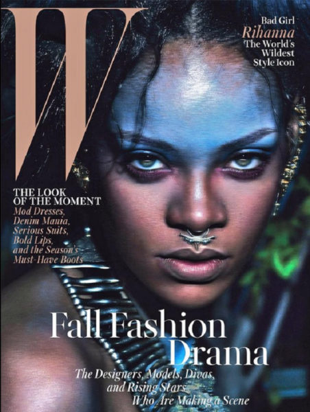 Rihanna for W Magazine - Bellanaija - August2014001