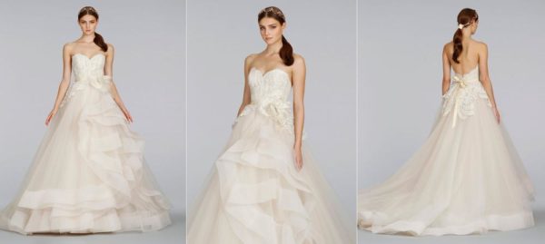 lazaro-bridal-tulle-ball-gown-beaded-lace-metallic-ribbon-belt-peplum-tiered-chapel-3413_x1