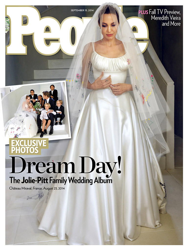 Angelina Jolie's Wedding Dress