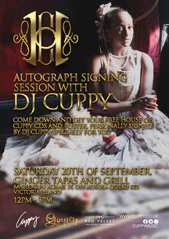 Autograph Signing with DJ Cuppy - Bellanaija - September 2014