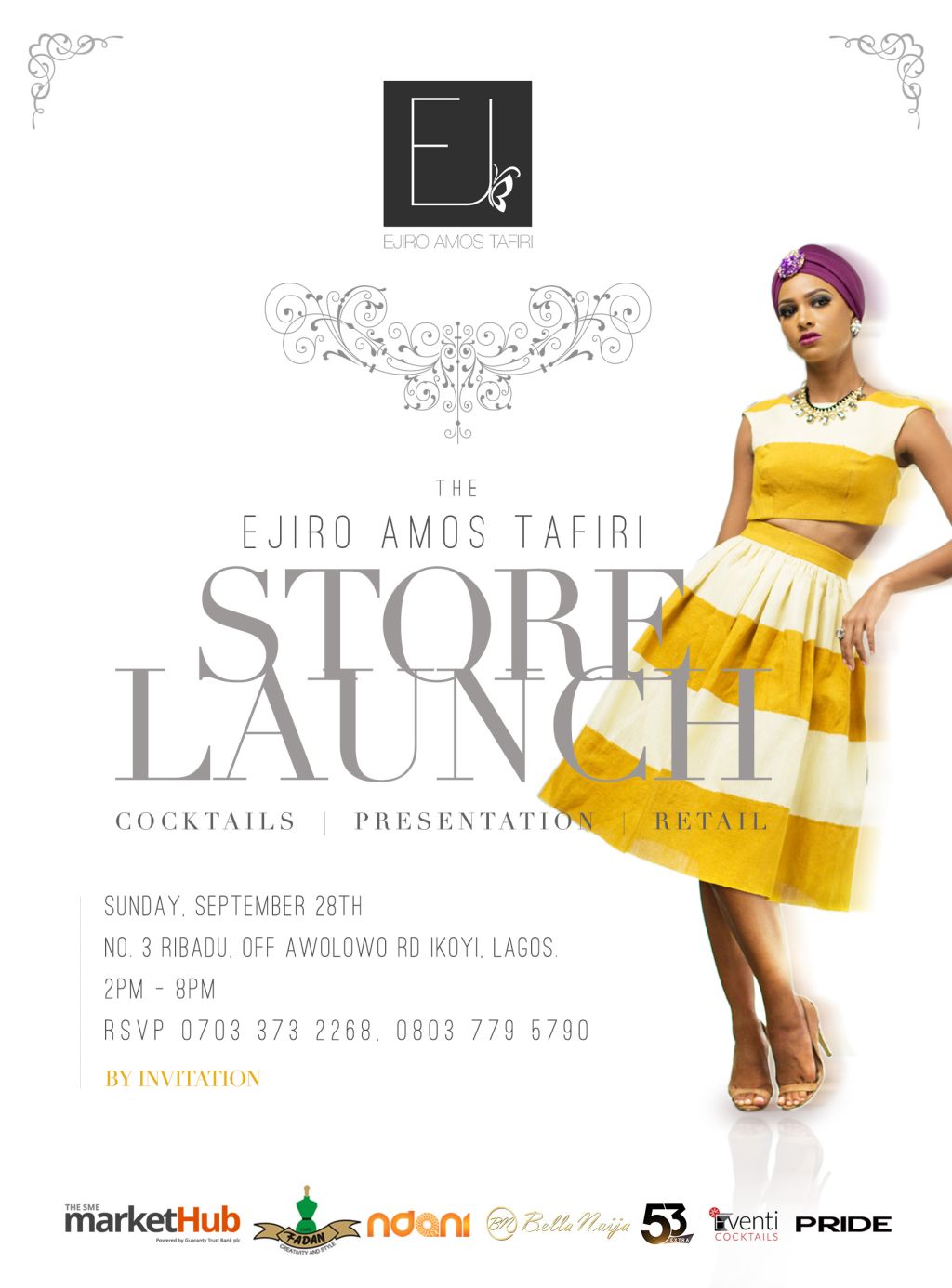 Ejiro Amos Tafiri Store Launch - Bellanaija - September 2014