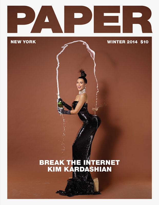 Kim Kardashian for Paper Magazine - Bellanaija - November 2014001