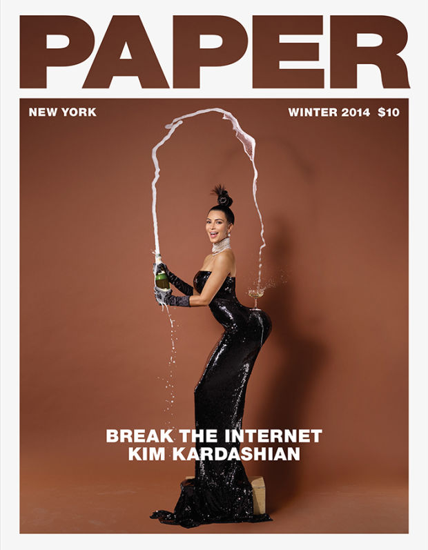 Kim Kardashian for Paper Magazine - Bellanaija - November 2014001