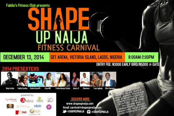 Shapeup Naija Fitness Carnival - Bellanaija - November 2014