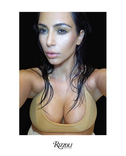 Check Out Kim Kardashian-West&#39;s Cover for her 352-Page Coffee Table Book of Selfies – “Selfish” - Kim-Kardashian-BellaNaija-January2015