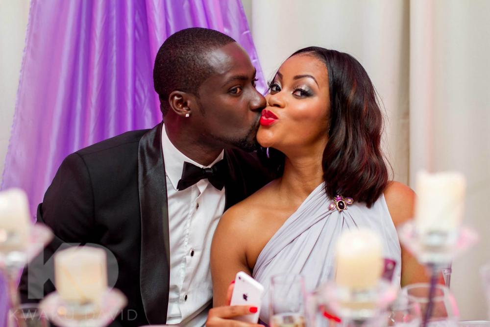 Damilola Adegbite and Chris Attoh's wedding