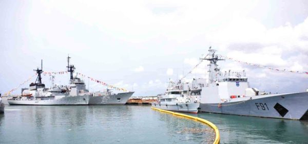 PIC. 9.  INAUGURATION OF 4 NAVAL WARSHIPS  IN  LAGOS