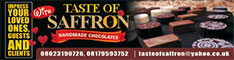 Taste of Saffron Ad on BN