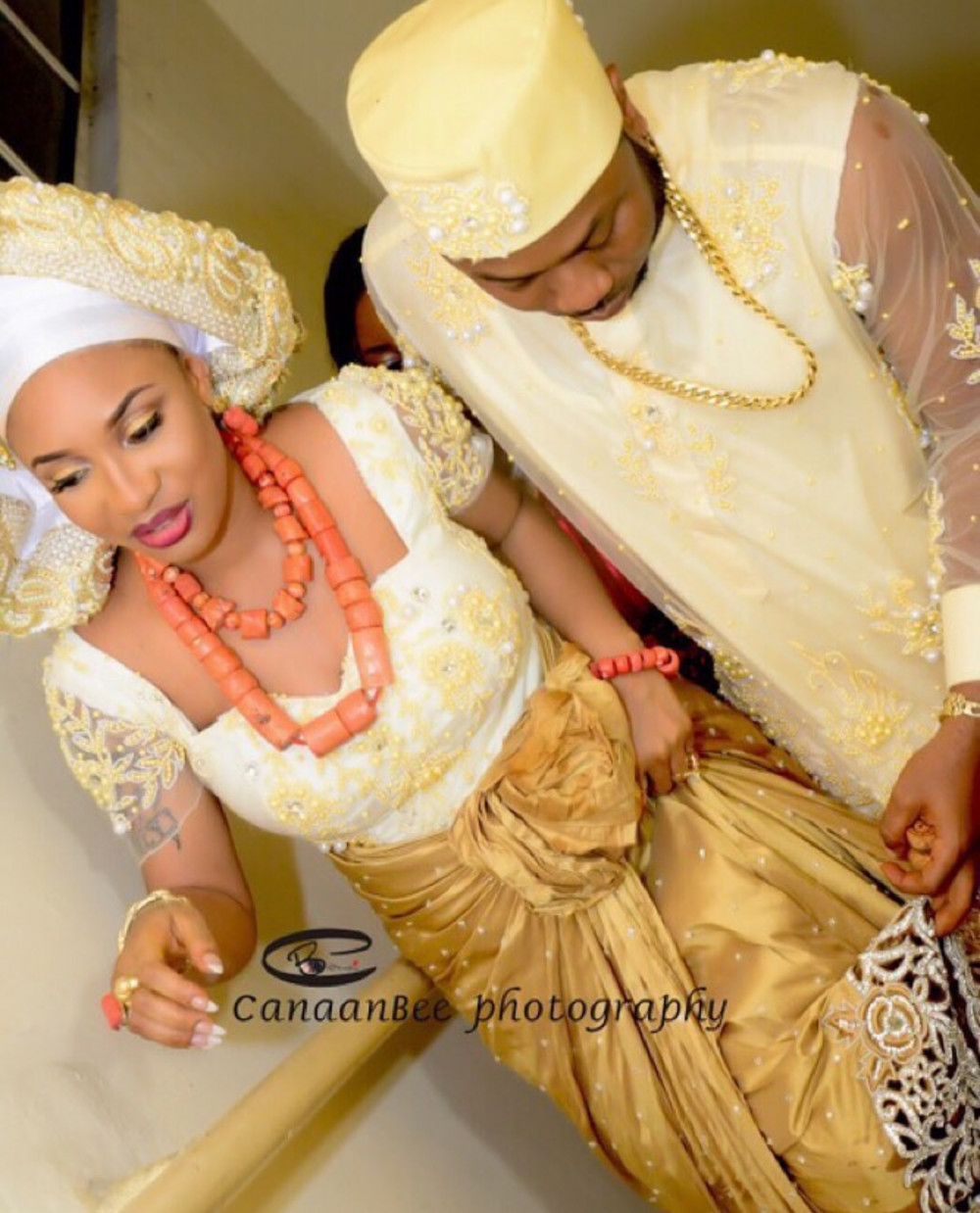 Tonto Dikeh traditional wedding with Oladunni Churchill