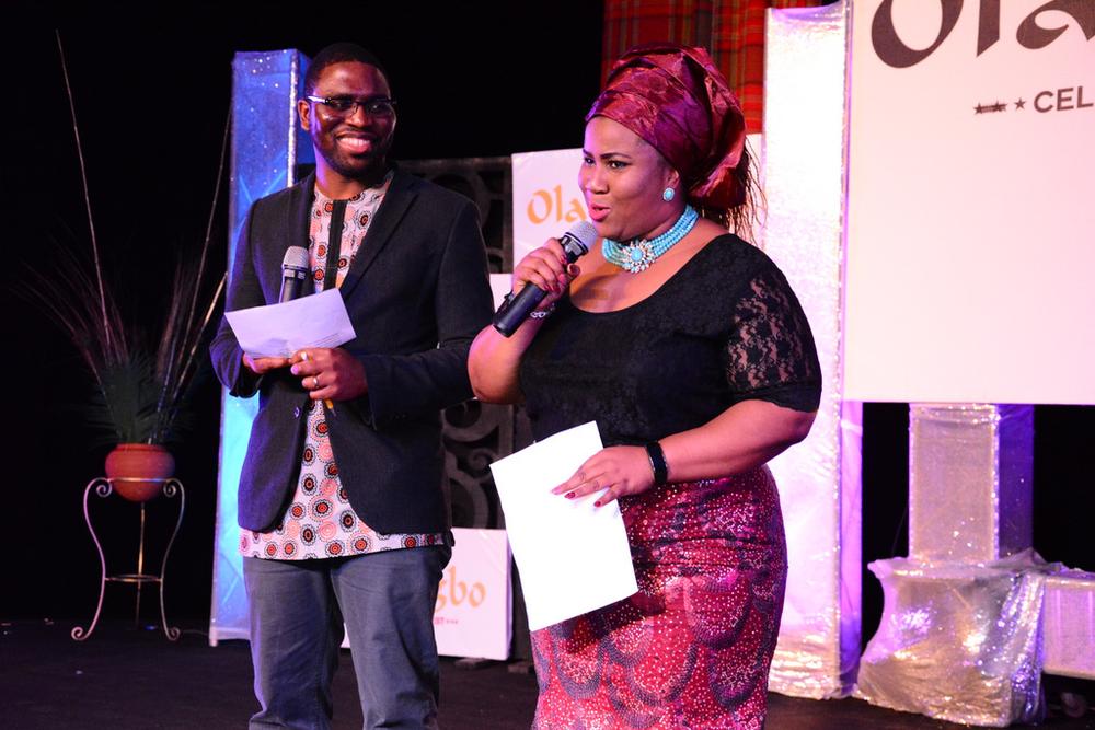 MCs Chigul and Nkem Ifejika of BBC