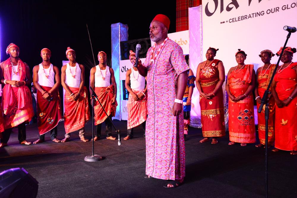 The choir from Godfrey Okoye University