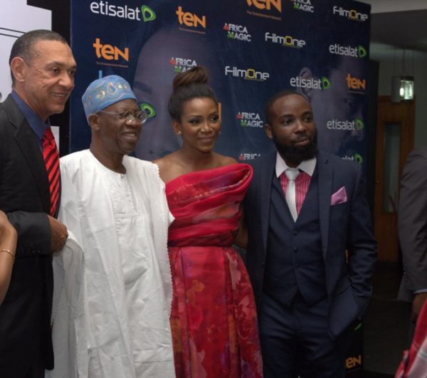 Ben Murray Bruce, Lai Mohammed, Genevieve Nnaji & Ishaya Bako