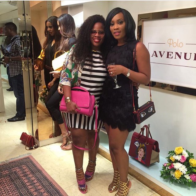 Kanayo Ebie with Tola Adeagbo of Florian London