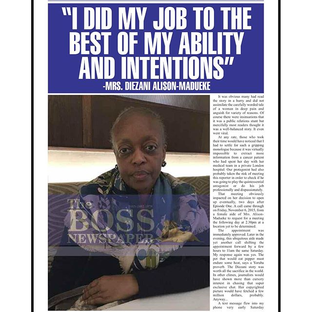 The Boss Diezani 2