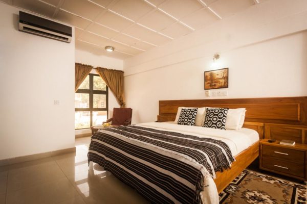 Bedroom at Whispering Palms Resort Badagry