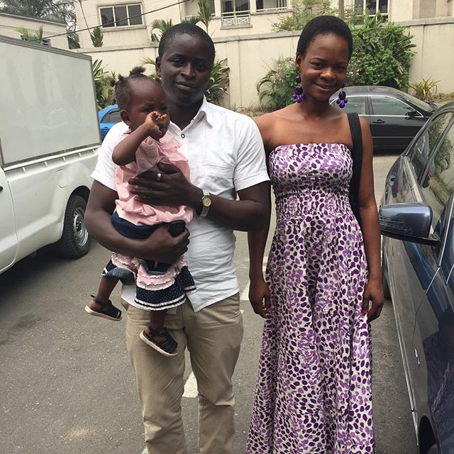 Olajumoke Orisaguna and her husband Sunday at Sujimoto 1