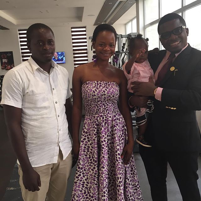 Olajumoke Orisaguna and her husband Sunday at Sujimoto 2