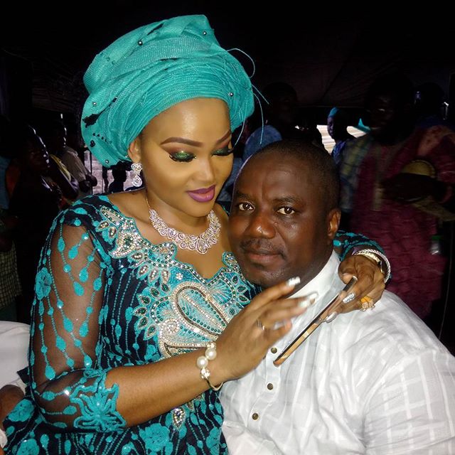 Mercy Aigbe-Gentry and Lanre Gent