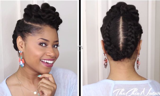 BN Beauty: Get An Early Start this Weekend with A Fab 10 Minute Twisted  Updo | The Chic Natural | BellaNaija