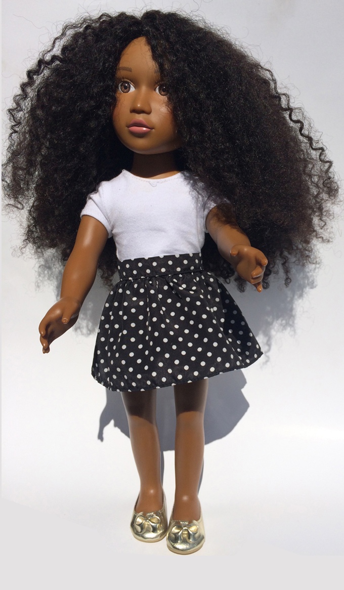 With Love from Mom! Woman Creates Black Natural Hair Doll to Help 3 Year  Old Daughter's Self-Esteem