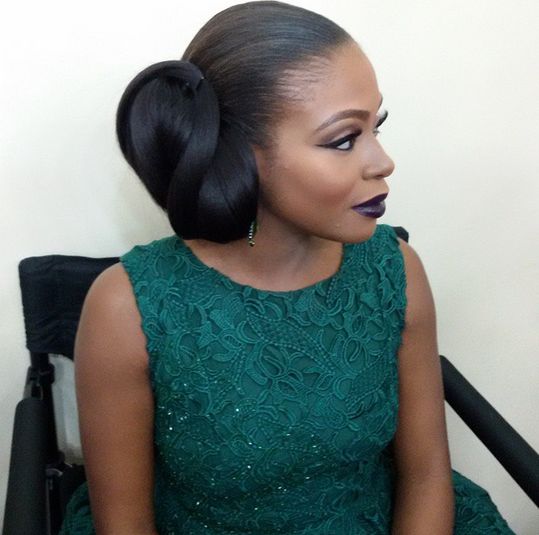 So Flawless! Get A Closer Look at Dolapo Oni's Hair & Makeup for Her  ThisDay Style Pre-Wedding Shoot | BellaNaija