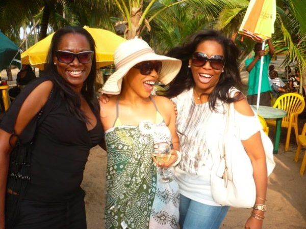 Remi Lagos and Helen Prest Ajayi celebrate with Rita