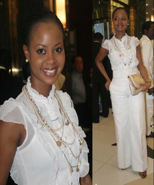 Omowunmi at Encomium White Gig