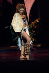 Andella Chileshe-Matthews - Miss Zambia 2009 - National Costume