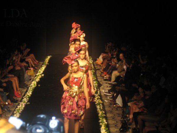 Lanre DaSilva Ajayi Couture on the runway