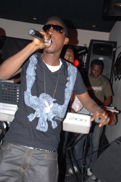 Jesse Jagz supporting Ice Prince on stage