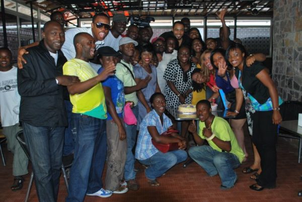 The 'Nollywood Hustler' cast and crew