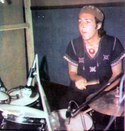 Paul Mccartney at EMI recording studio in lagos