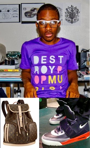 7 Shirt: Topshop; Bag: LV; Air yeezys; Ray bans
