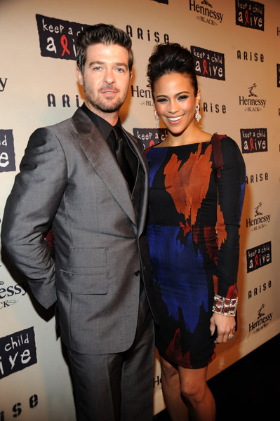 Robin Thicke and Paula Patton - such a beautiful couple!