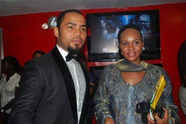 Ramsey Nouah with co-star Tosin Sido